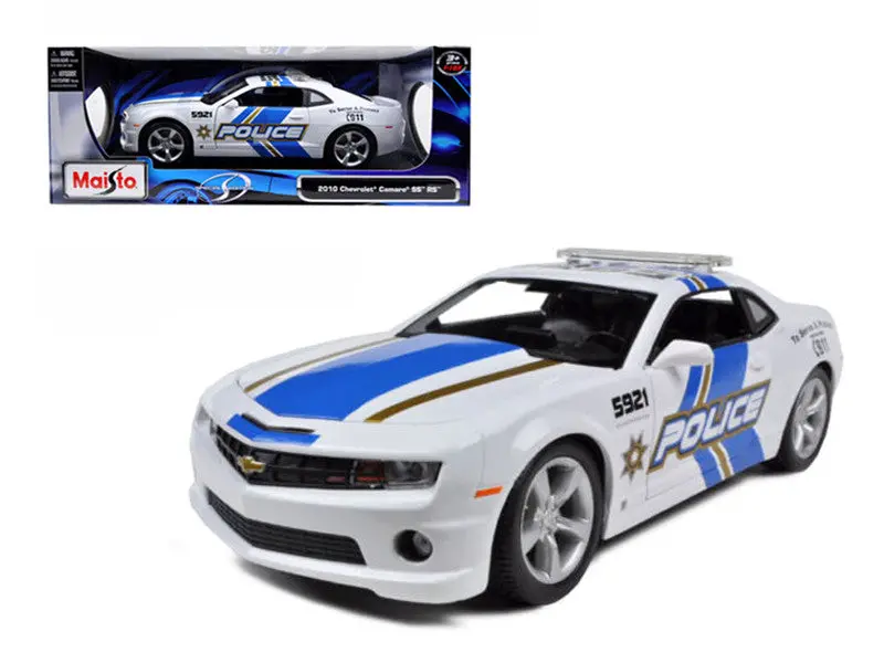 2010 Chevrolet Camaro Rs Ss Police 1/18 Diecast Model Car By Maisto 1