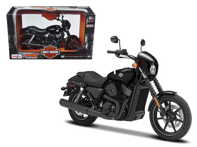 2015 Harley Davidson Street 750 1/12 Diecast Motorcycle Model By Maisto 1