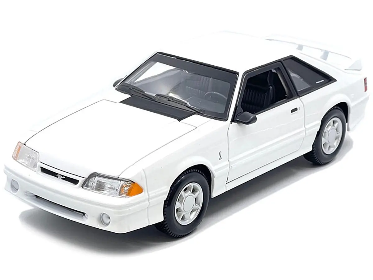 1993 Ford Mustang Svt Cobra White "Special Edition" Series 1/24 Diecast Model Car By Maisto 2