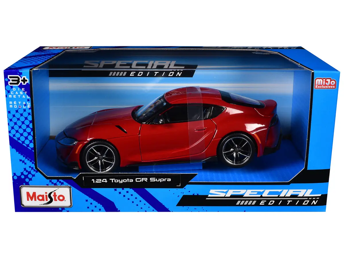 Toyota Gr Supra Red "Special Edition" Series 1/24 Diecast Model Car By Maisto 1