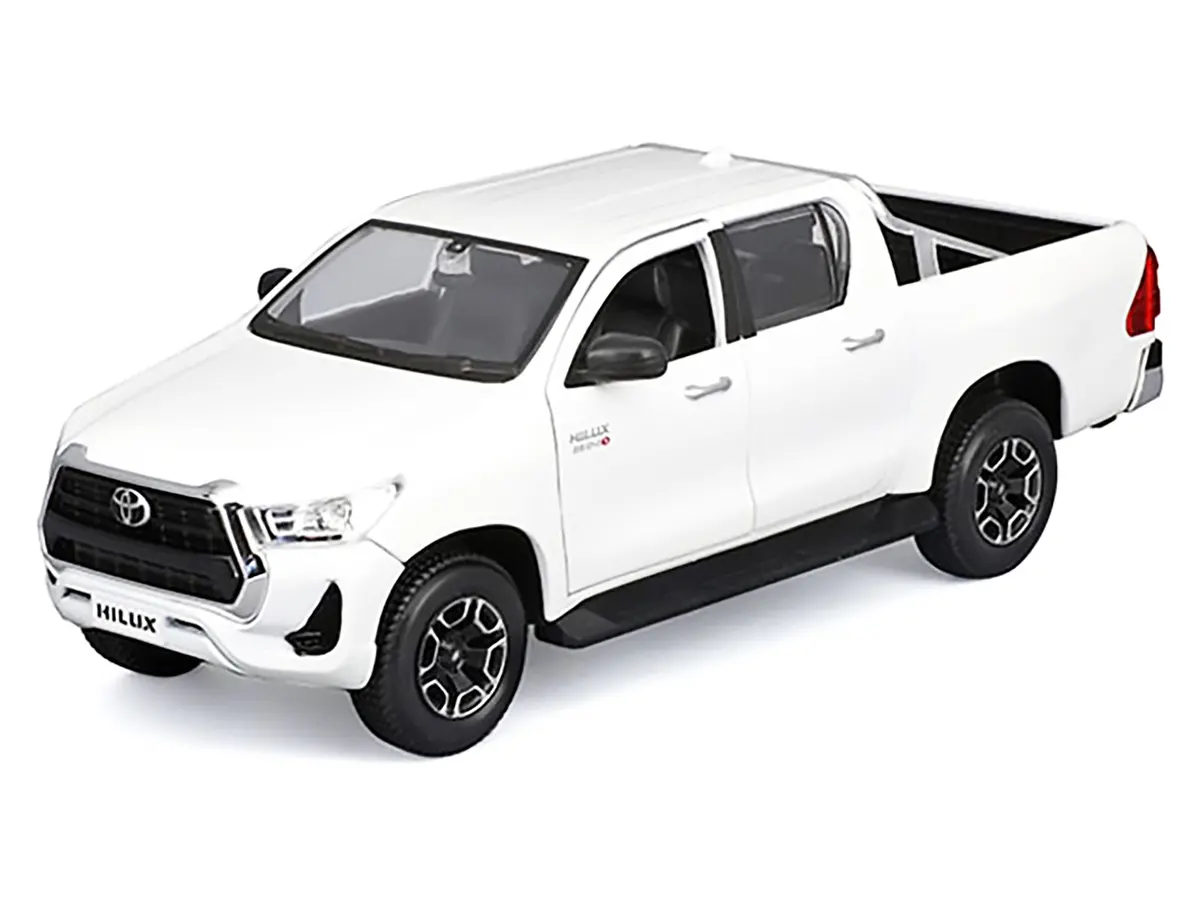 Toyota Hilux Pickup Truck White "Special Edition" Series 1/27 Diecast Model By Maisto 2