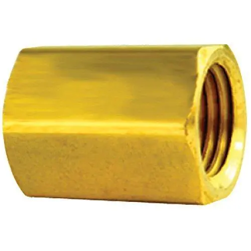 3/16" 3/8-24 Inverted Brass Brake Line Union | 10Ct 1