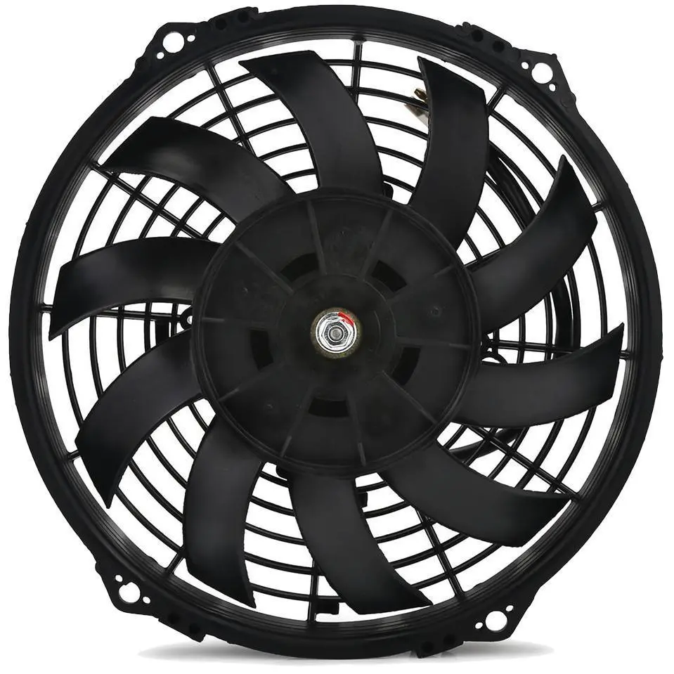 34 Row Transmission Oil Cooler Electric Fan 6An-10An Thermostat Switch 5