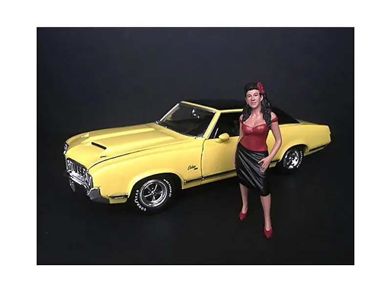 "Hanging Out" Series #2 Rosa Accessory Figure For 1/18 Scale Diecast Models By American Diorama 1