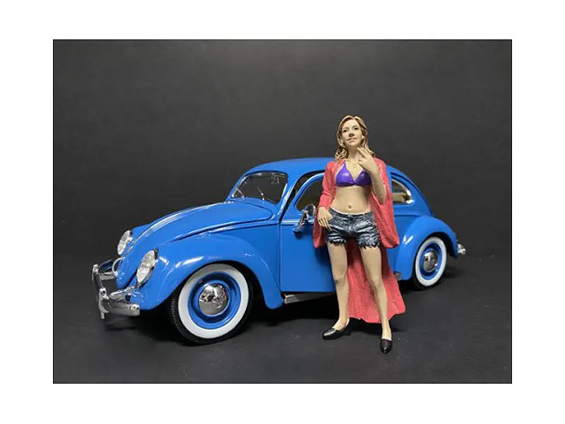 "Partygoers" Accessory Figure #8 For 1/24 Scale Diecast Models By American Diorama 1