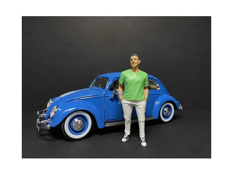"Partygoers" Accessory Figure #9 For 1/18 Scale Diecast Models By American Diorama 1