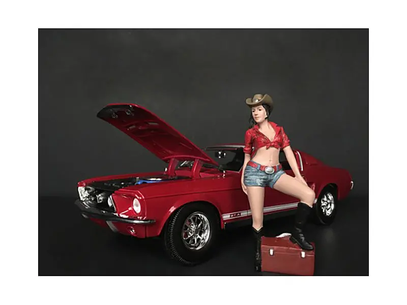 "Western Style" Accessory Figure #3 For 1/18 Scale Models By American Diorama 1