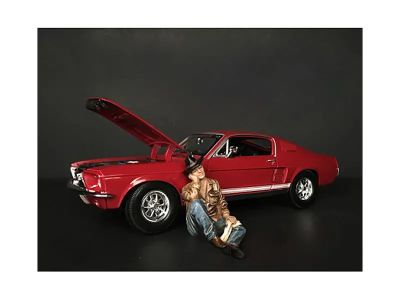 "Western Style" Accessory Figure #4 For 1/18 Scale Models By American Diorama 1