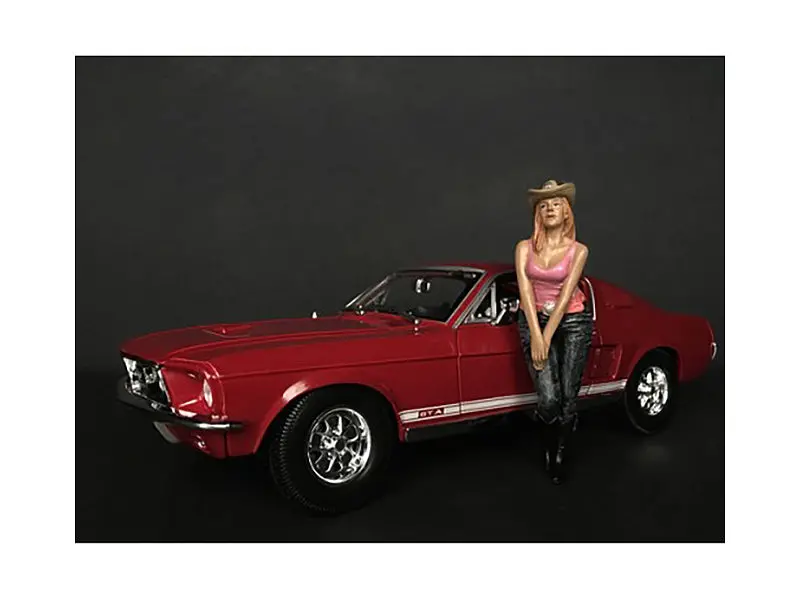 "Western Style" Accessory Figure #7 For 1/24 Scale Models By American Diorama 1