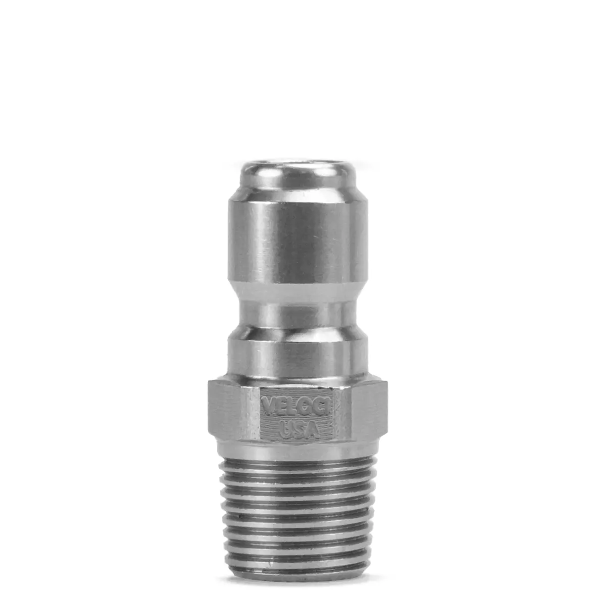 Prima Stainless Steel 3/8" Qc Plug Male 1