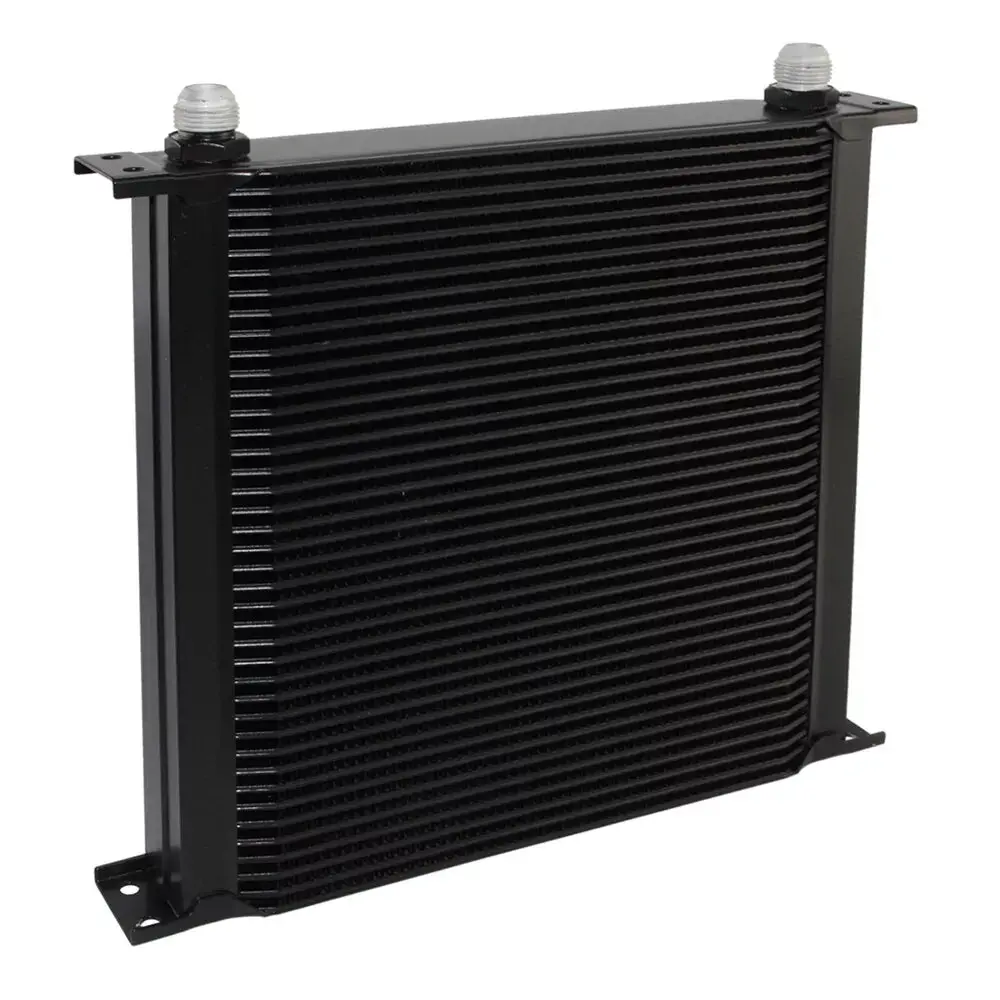 40 Row Engine Transmission Oil Cooler Electric Fan Hose End Temperature Switch 4