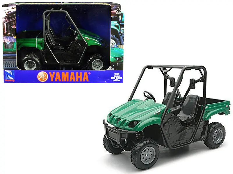 2008 Yamaha Rhino 700 F1 4X4 Off Road Atv Green 1/12 Diecast Model By New Ray 1