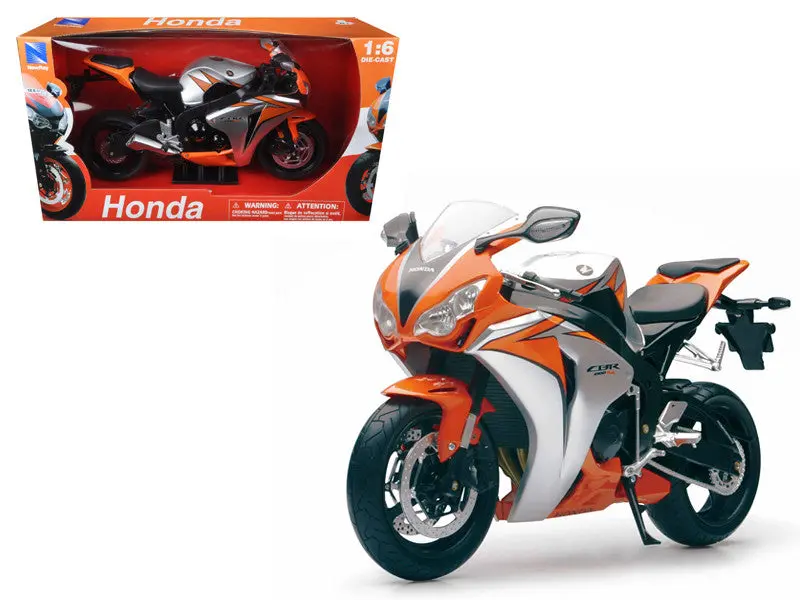 2010 Honda Cbr 1000Rr Motorcycle 1/6 Diecast Motorcycle Model By New Ray 1