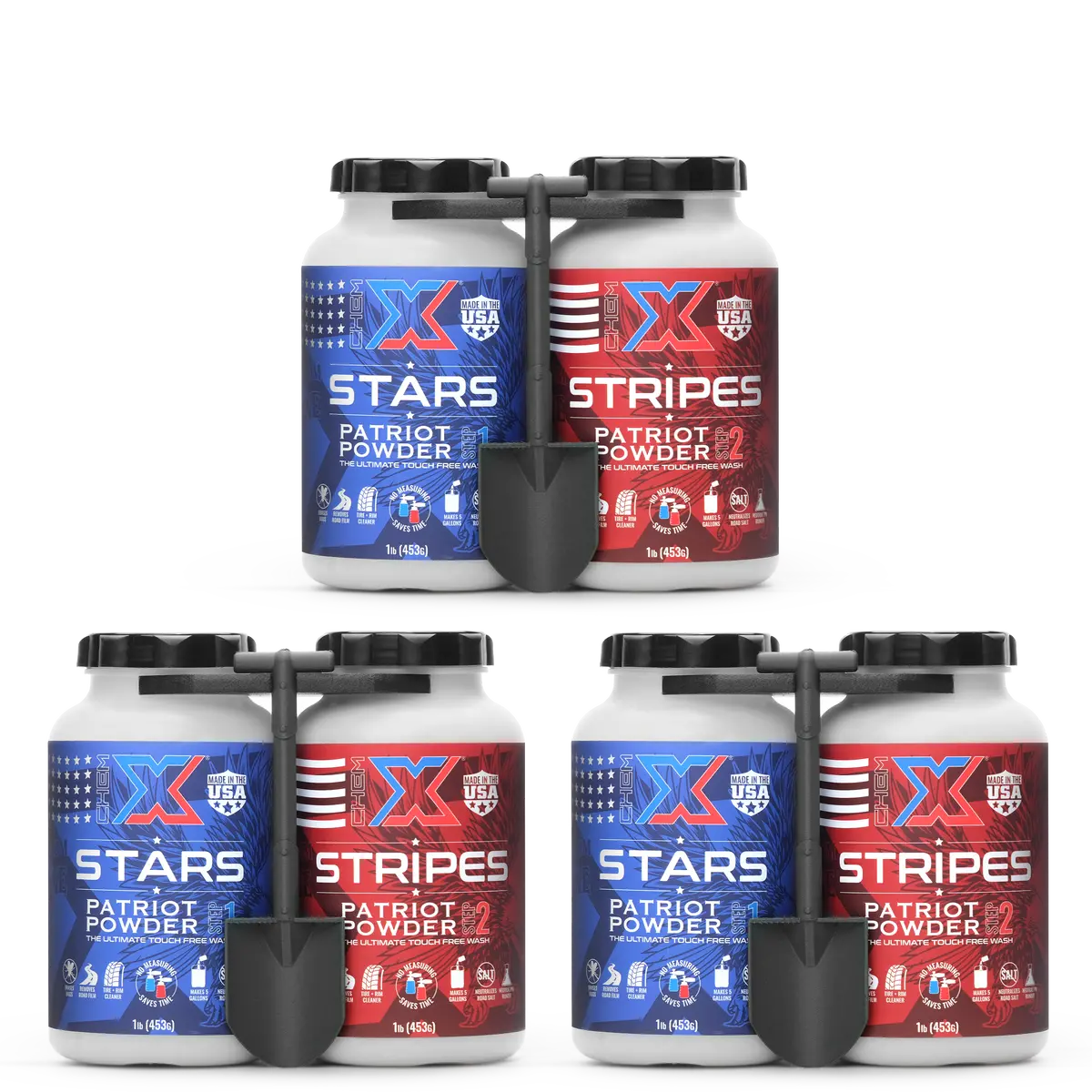 Stars + Stripes Patriot Powder: The Ultimate Touch Free Vehicle Wash 2