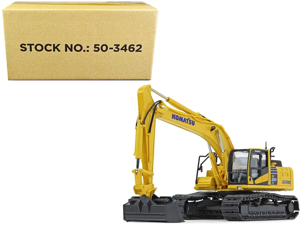 Komatsu Pc290lci-11 Excavator 1/50 Diecast Model By First Gear 1
