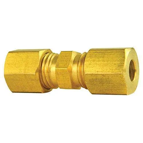 1/8" Brass Compression Union | 10Ct 1