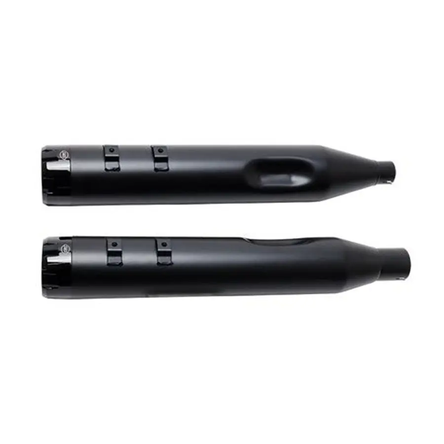 50 State Legal - Mk45 Touring Muffler For M8 Touring Models - Black With Black Thruster End Cap 1