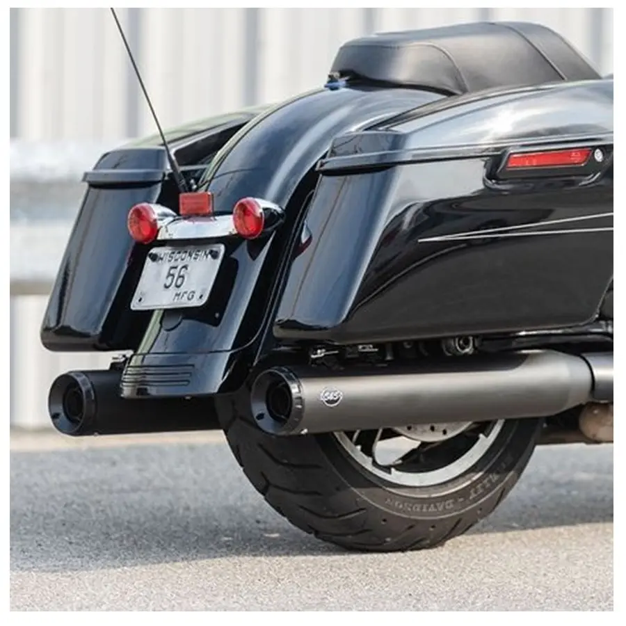 50 State Legal - Grand National® Slip-Ons For M8 Touring Models - Black 2