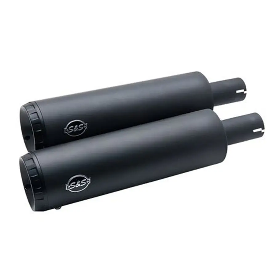 Grand National® Slip-Ons For M8 Fat Bob® Models - Black 1