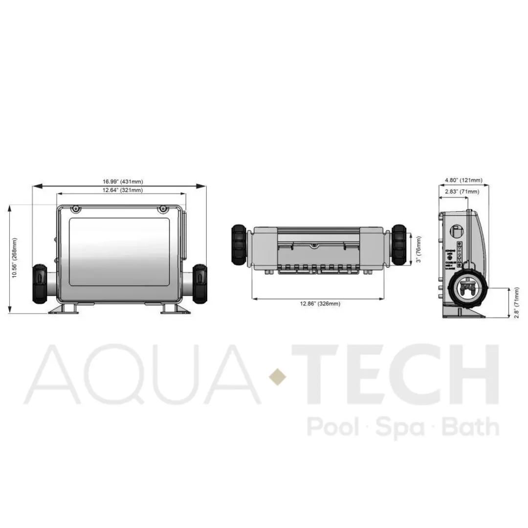 Balboa Bp501 Replacement Spa Controller (P/N: 56487-05) Obsolete No Longer Available 2