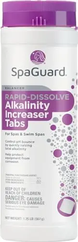 Spaguard ® Rapid Dissolve Alkalinity Increaser Tabs (567 Gm) (P/N: 5661) 1