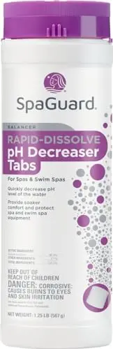 Spaguard ® Rapid Dissolve Ph Decreaser Tabs (567 Gm) (P/N: 5662) 1