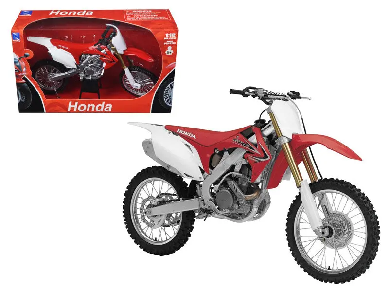 2012 Honda Cr 250R Red 1/12 Diecast Motorcycle Model By New Ray 1