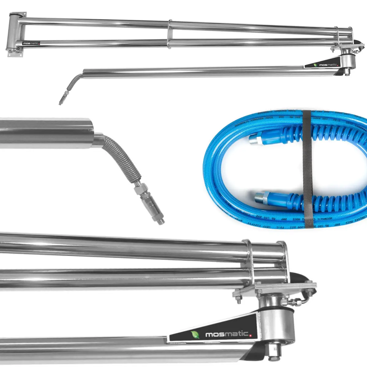 The Complete Mosmatic Wall Boom Extension Kit (Total Reach 15' 7") 1