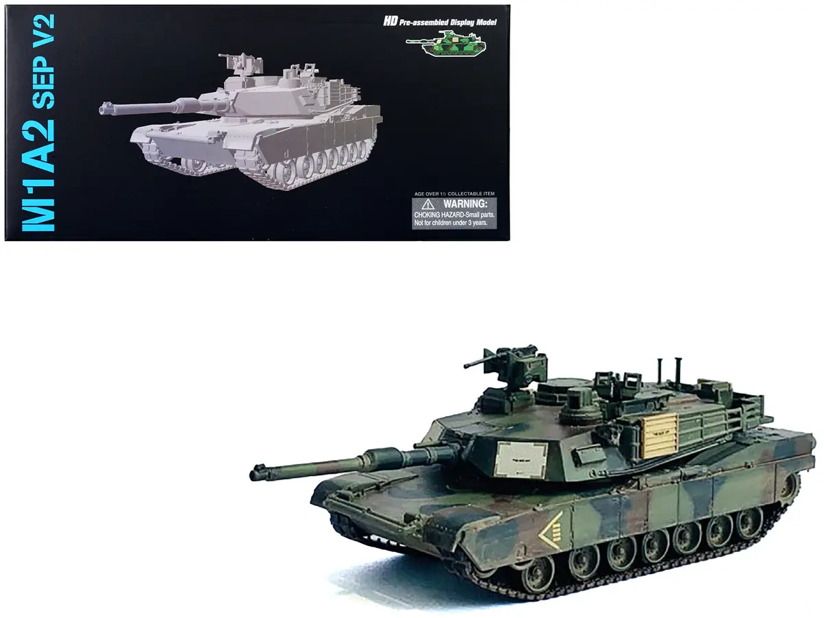 United States M1a2 Sep V2 Tank "2Nd Battalion 5Th Cavalry Regiment 1St Cavalry Division Germany" "Neo Dragon Armor" Series 1/72 Plastic Model By Dragon Models 1