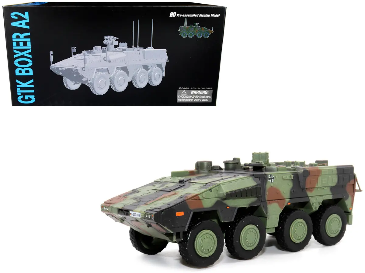 German Boxer A2 Mrav (Multi-Role Armored Vehicle) Camouflage "Neo Dragon Armor" Series 1/72 Plastic Model By Dragon Models 1
