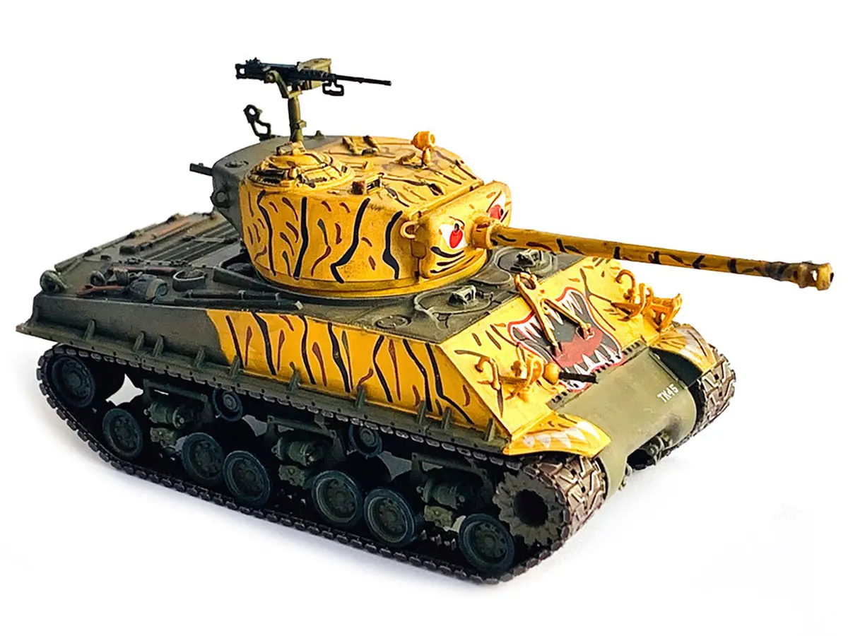 United States M4a3e8 Sherman "Tiger Face" Tank "24Th Infantry Div. Korea" (1951) "Neo Dragon Armor" Series 1/72 Plastic Model By Dragon Models 2