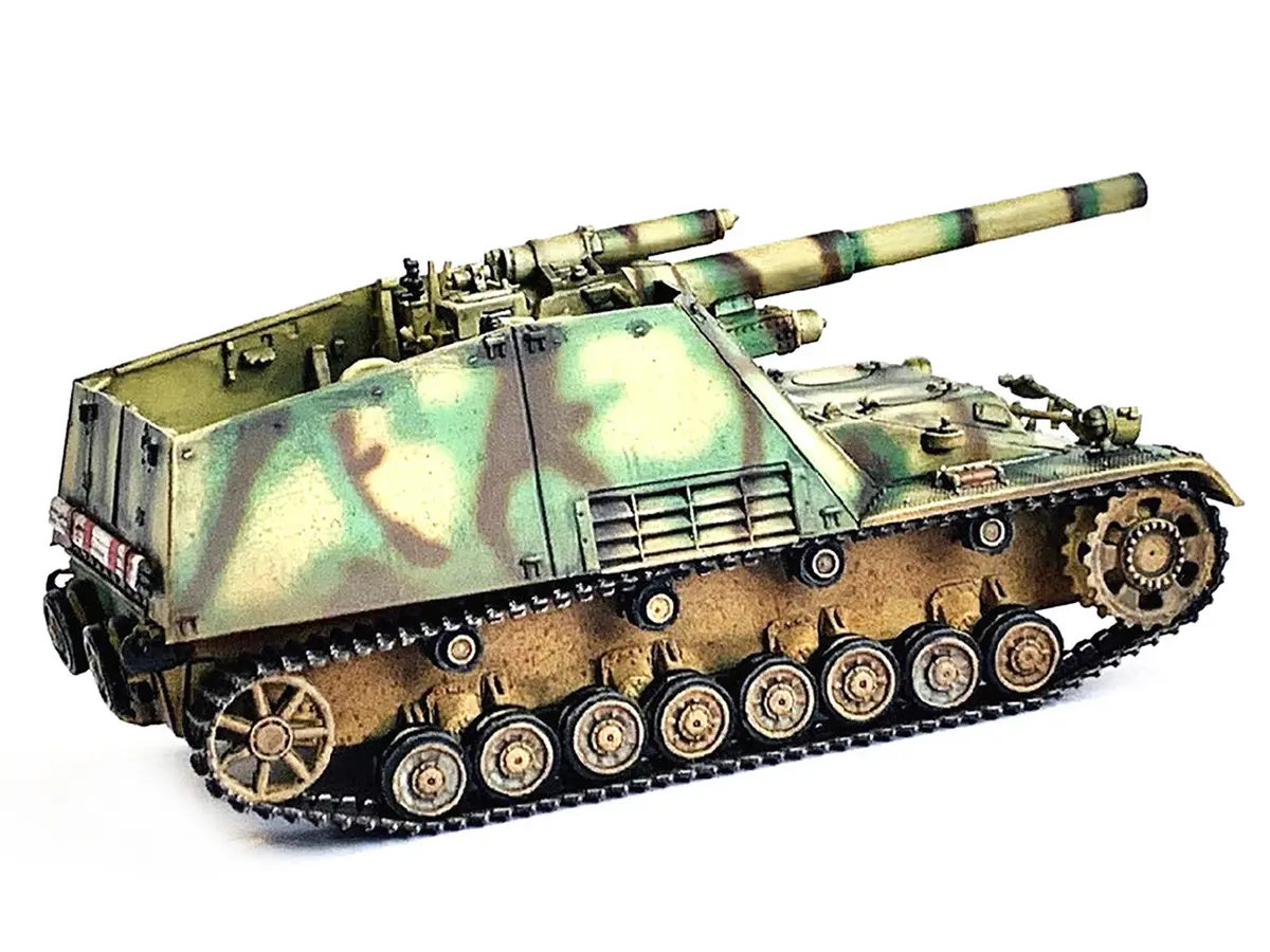 German Sd.Kfz.165 Hummel Self-Propelled Gun #313 "Late Production German Army" "Neo Dragon Armor" Series 1/72 Plastic Model By Dragon Models 1