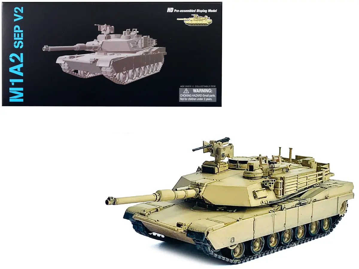 United States M1a2 Sep V2 Tank "1St Cavalry Division Germany" "Neo Dragon Armor" Series 1/72 Plastic Model By Dragon Models 1