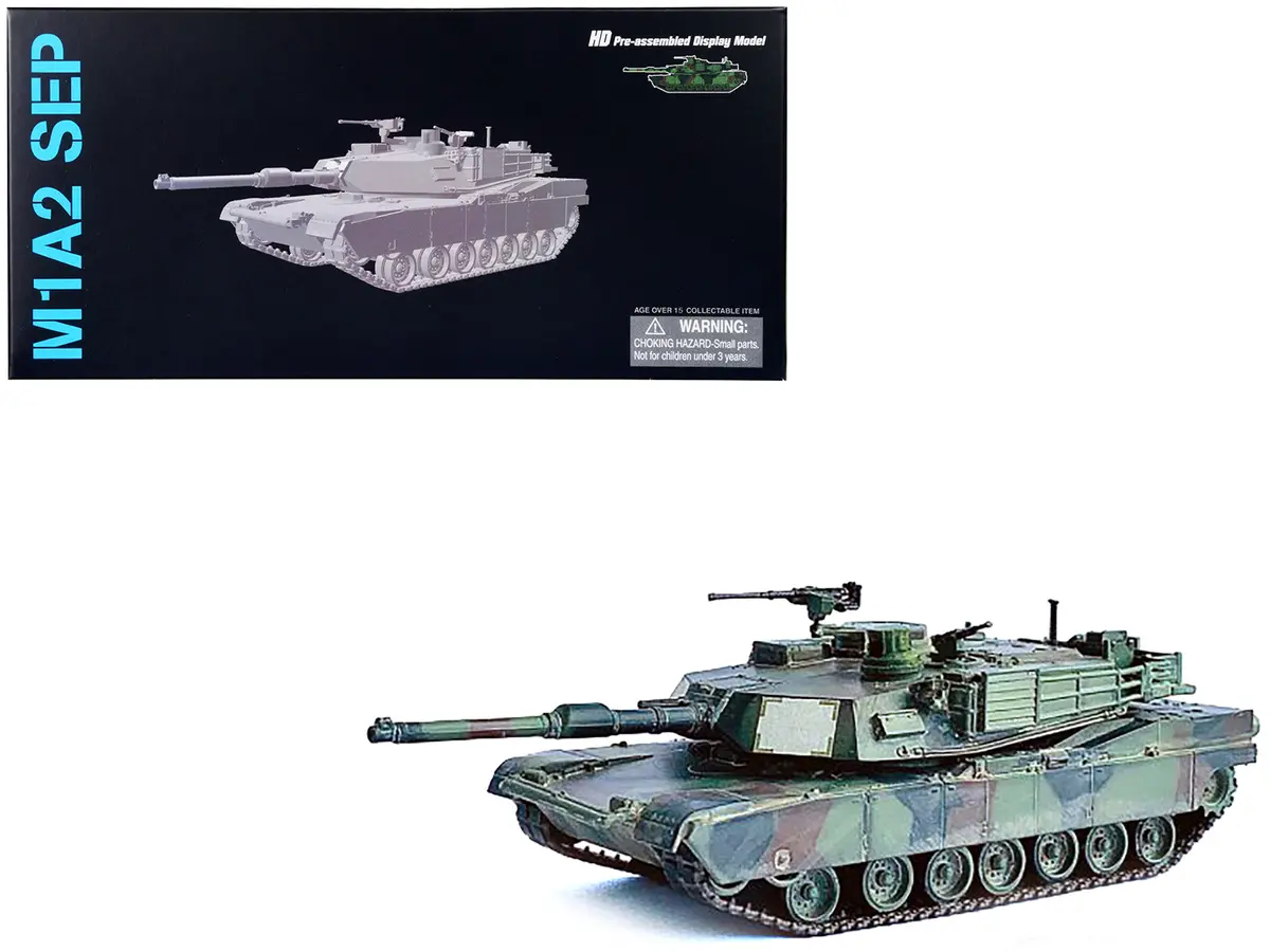 United States M1a2 Sep Tank "1St Battalion 16Th Cavalry Regiment" "Neo Dragon Armor" Series 1/72 Plastic Model By Dragon Models 1