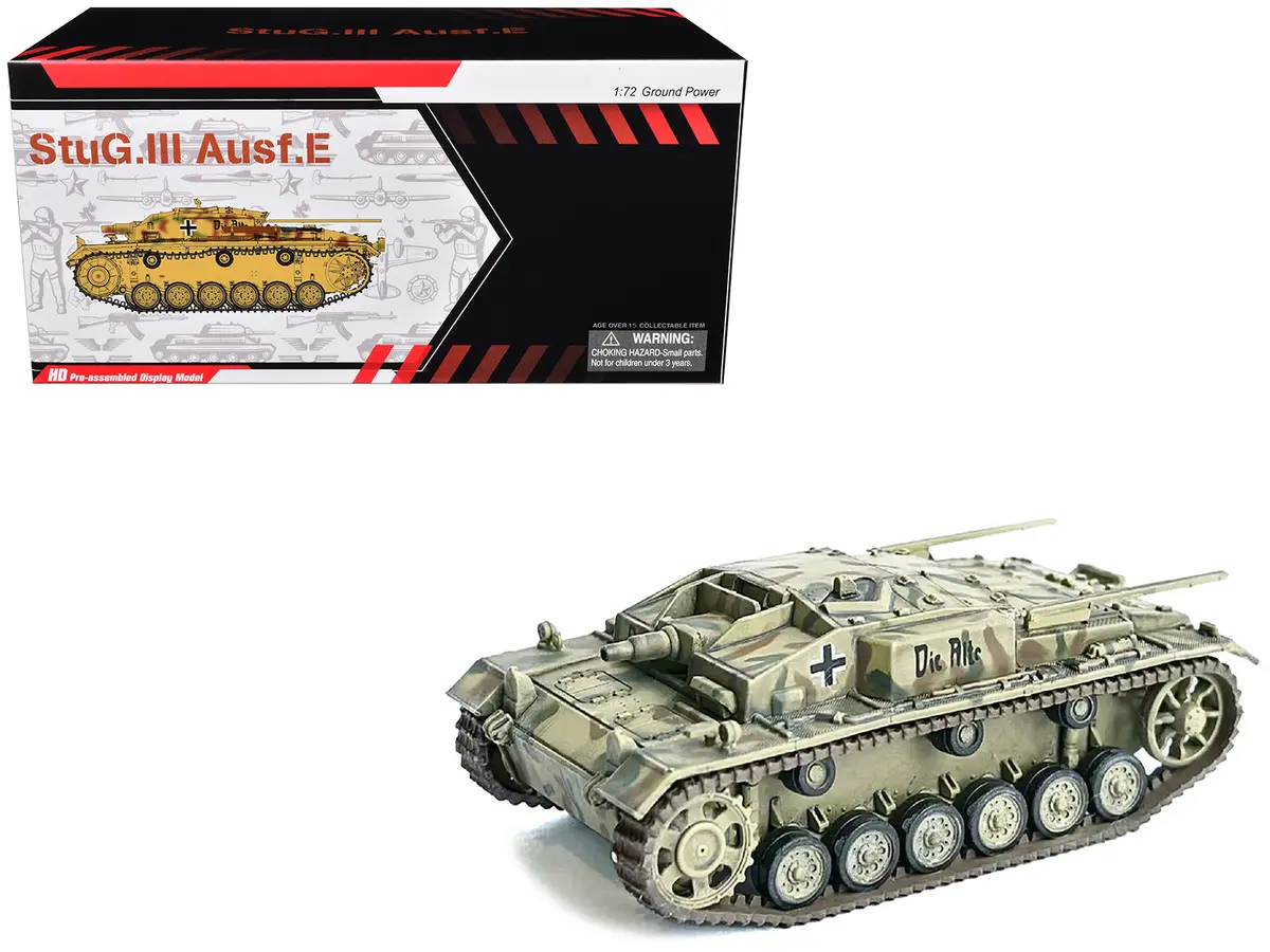 German Stug.Iii Ausf.E Tank "Kampfgruppe Schill Slovakia" (1944) "Neo Dragon Armor" Series 1/72 Plastic Model By Dragon Models 1