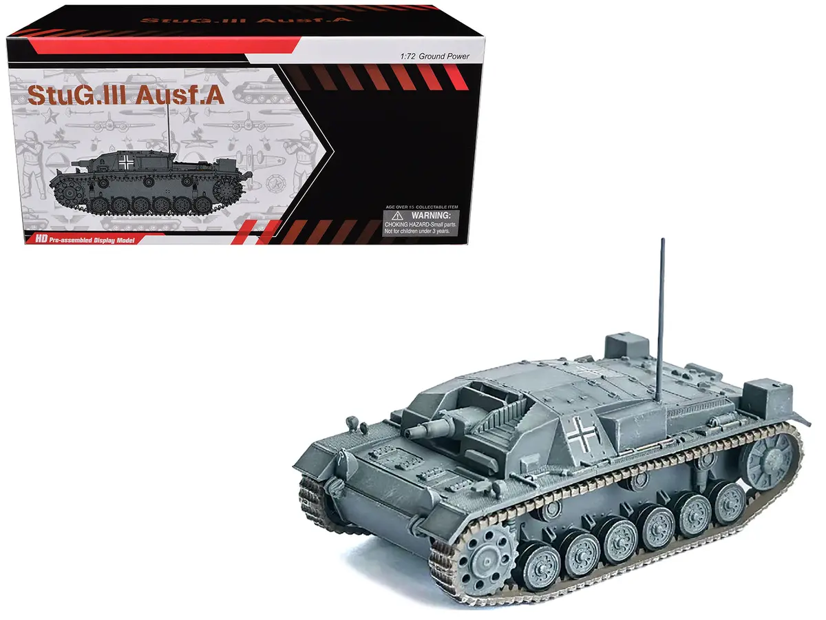 Germany Stug.Iii Ausf.A Tank "Lah France" (1940) "Neo Dragon Armor" Series 1/72 Plastic Model By Dragon Models 1