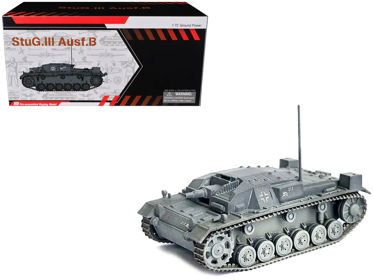 Germany Stug. Iii Ausf.B Tank "Stug.Abt. 226 Eastern Front" (1941) German Army "Neo Dragon Armor" Series 1/72 Plastic Model By Dragon Models 1