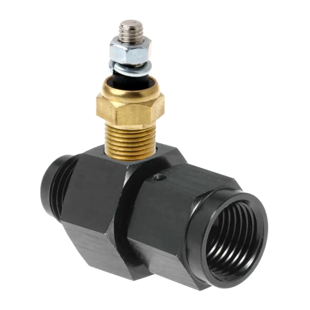 0-300'F Transmission Oil Cooler Temperature Gauge Sender Hose End Adapter 2