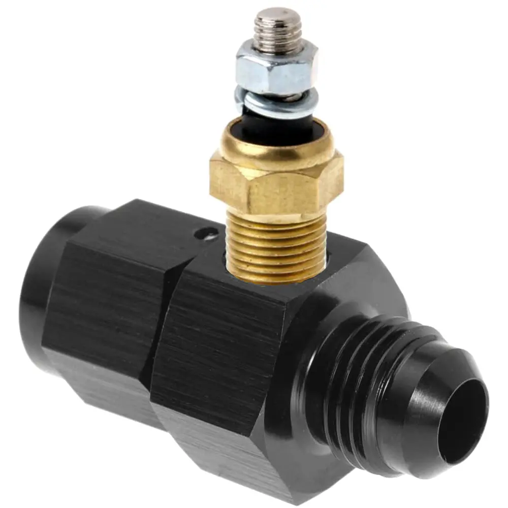 0-300'F Transmission Oil Cooler Temperature Gauge Sender Hose End Adapter 1