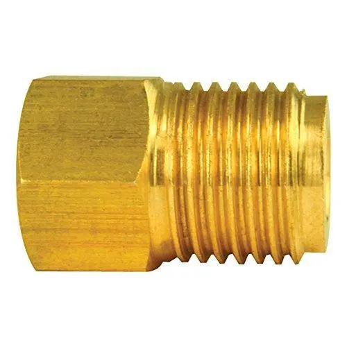 Brass Adapter | Female (7/16-24 I), Male(9/16-18 I) | 10Ct 1