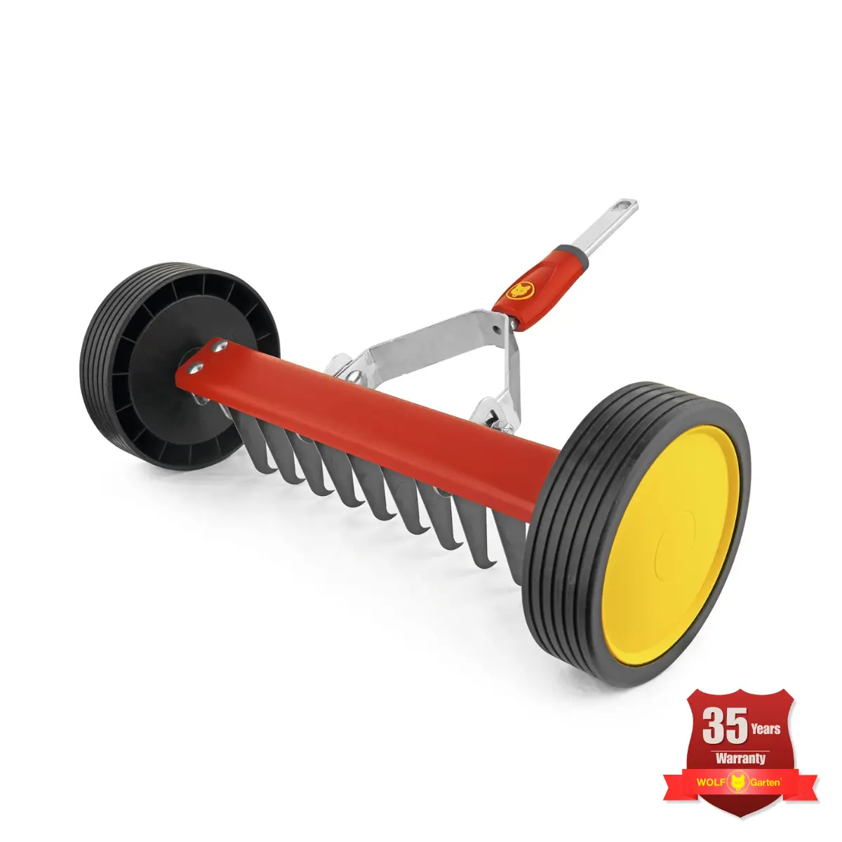 Wolf Garten Ur-M3 Scarifying Roller Rake 1