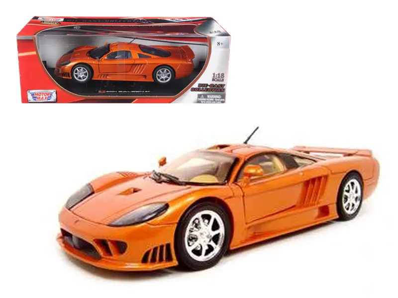 Saleen S7 Copper 1/18 Diecast Model Car By Motormax 1