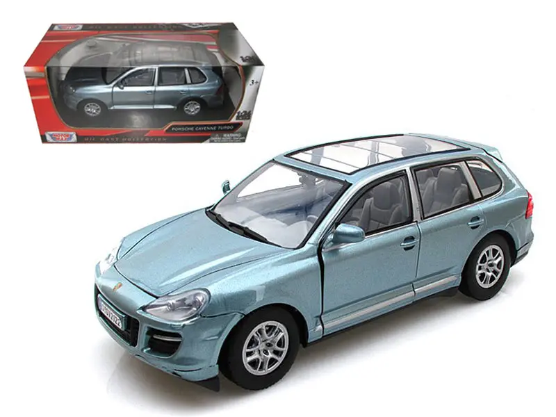 Porsche Cayenne Turbo Grey 1/24 Diecast Model Car By Motormax 1