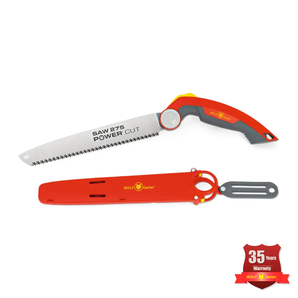 Wolf Garten Pcut275 Folding Pruning Saw With Sheath 1