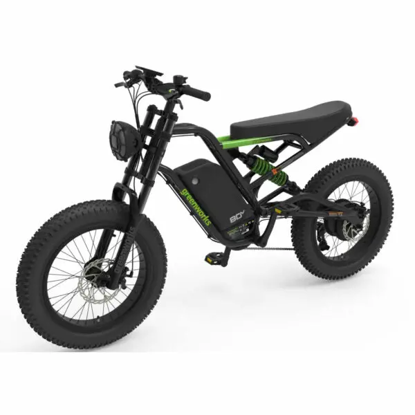 Greenworks 60V Venture Series 20” Fat Tyre Electric All Terrain Bike (Skin Only) 1