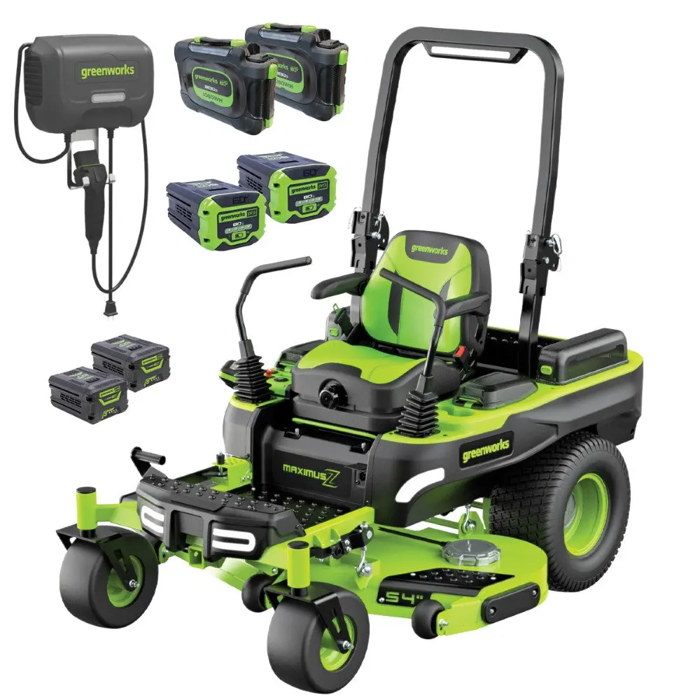 Greenworks 60V Battery Maximusz Zero Turn 54" Ride-On Mower 1