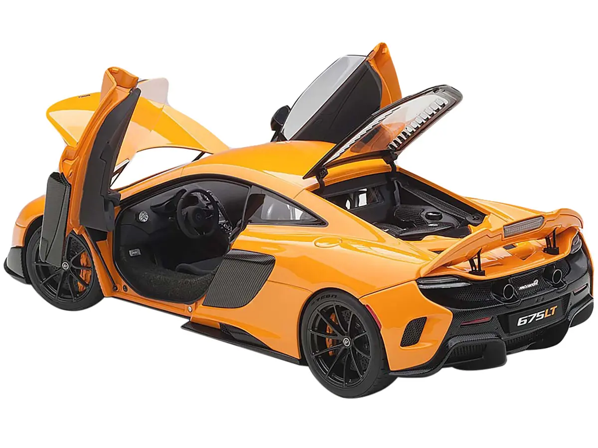 Mclaren 675Lt Mclaren Orange 1/18 Model Car By Autoart 2