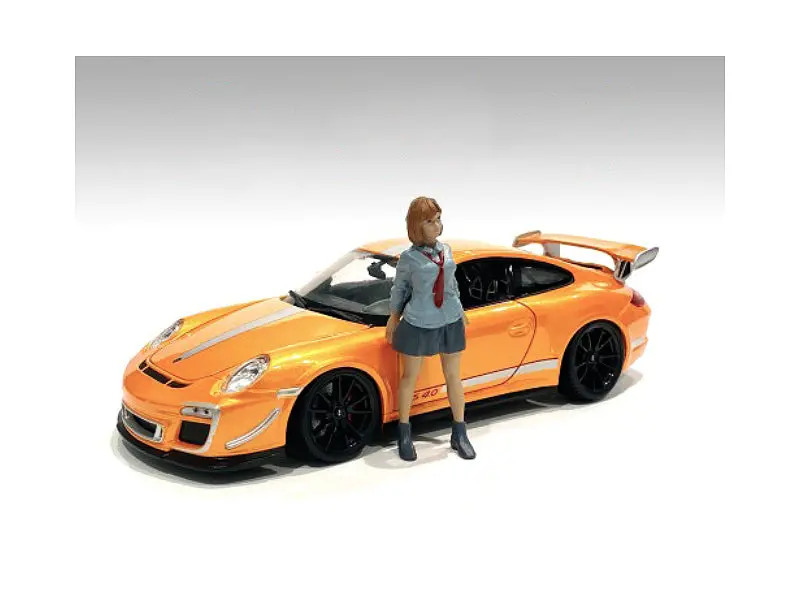 "Car Meet Series #1" Accessory Figure #5 For 1/18 Scale Models By American Diorama 1