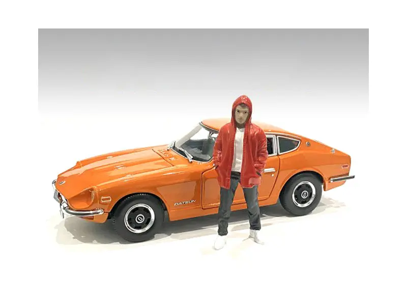 "Car Meet Series 2" Accessory Figure #4 For 1/18 Scale Models By American Diorama 1