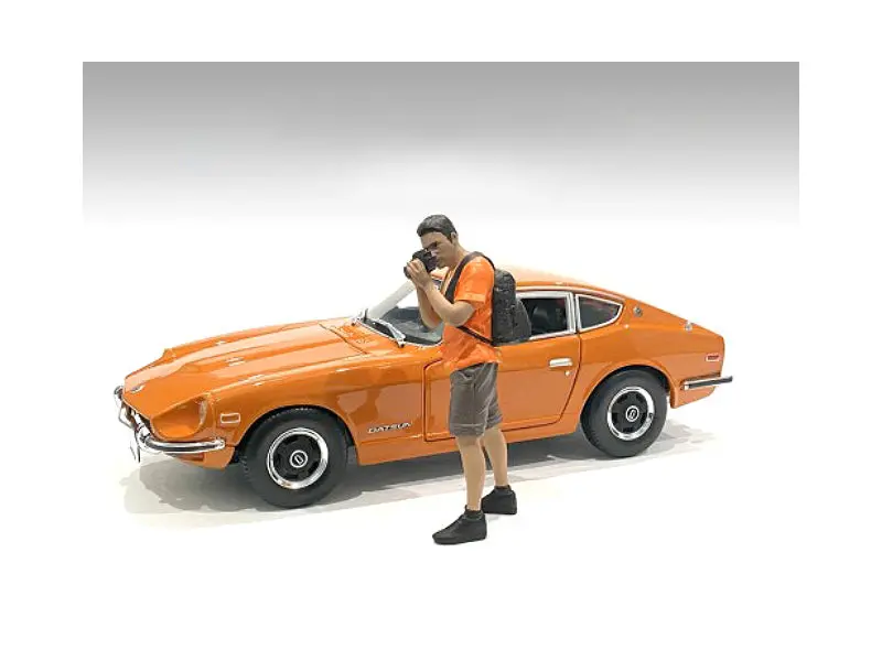 "Car Meet Series 2" Figure #6 For 1/18 Scale Models By American Diorama 1